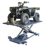 Commercial 1000kg Hydraulic Motor Bike, Cycle Lift Table Hoist For 4 Wheel Motorbikes OPK-ME-2200