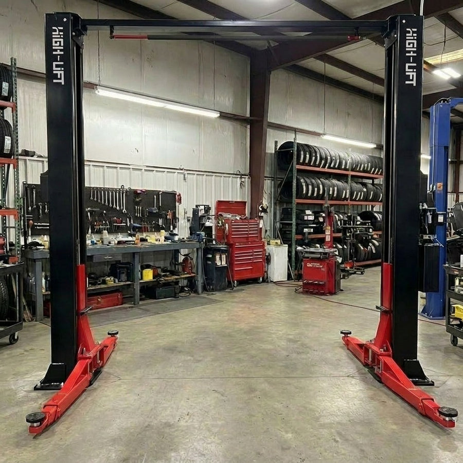 4.5 Tonne Clear Floor Car Hoist Single Point Release YL-340