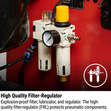 DS-706A Car Tyre Changer Suitable For 10 to 24" With Tilt Column & Tyre Inflator