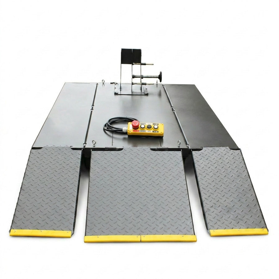 Commercial 1000kg Hydraulic Motor Bike, Cycle Lift Table Hoist For 4 Wheel Motorbikes OPK-ME-2200