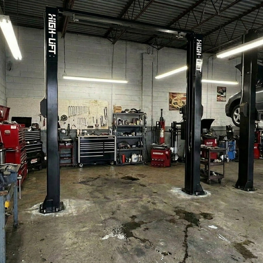 4.5 Tonne Clear Floor Car Hoist Single Point Release YL-340