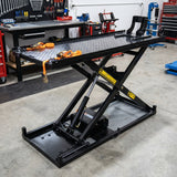 Motor Bike, Cycle 520Kg Large Commercial Hydraulic Lift Table Hoist With Bonus Jack OPK-ME500