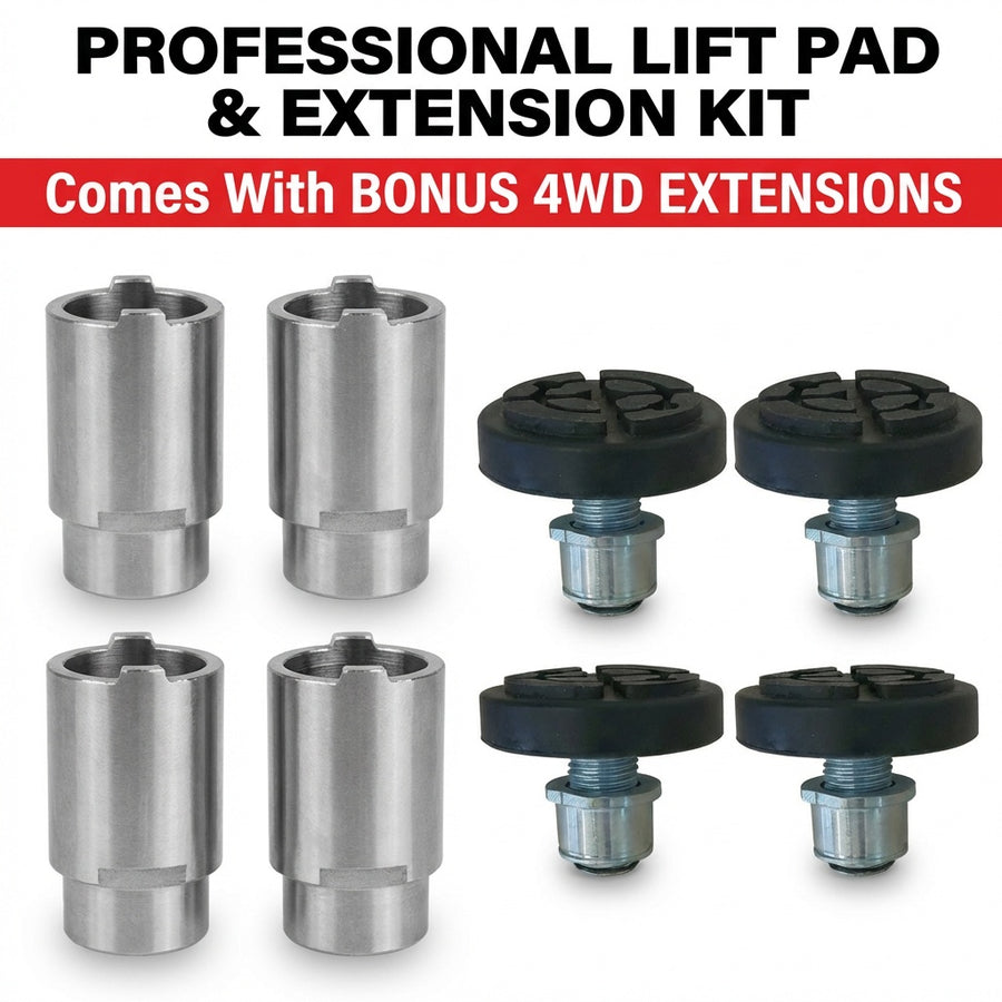 4.5 Tonne Clear Floor Car Hoist Single Point Release 2020mm Lift Height, 4 x 3 Stage arms YL-345