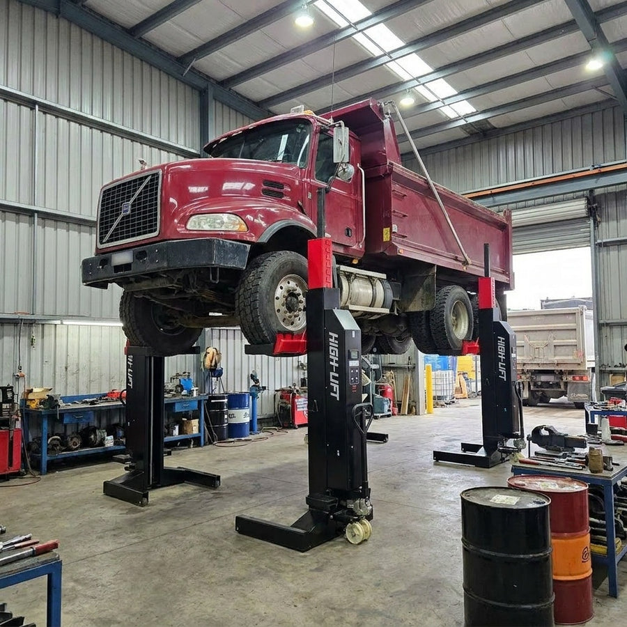 Wireless Mobile Truck, Bus, Forklift. Caravan, Tractor Column Lift Hoist 10Tonne Per Column