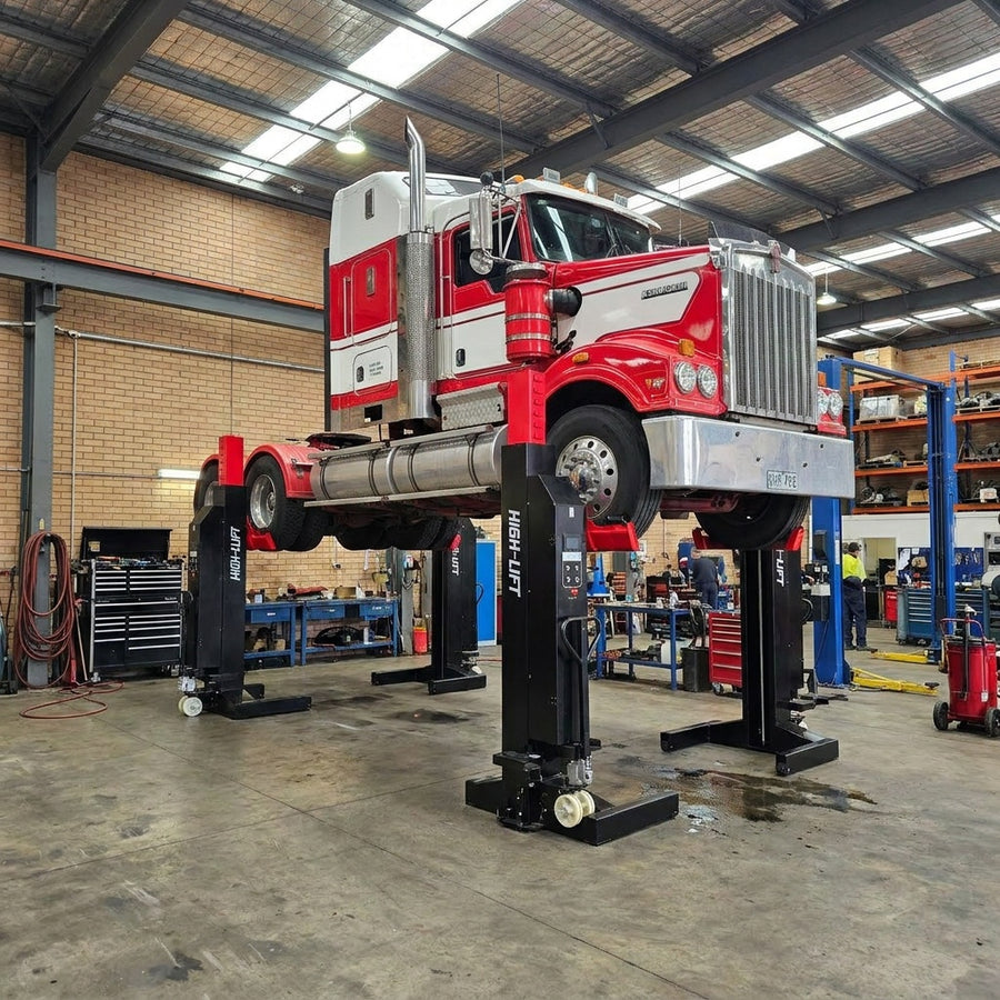 Wireless Mobile Truck, Bus, Forklift. Caravan, Tractor Column Lift Hoist 10Tonne Per Column