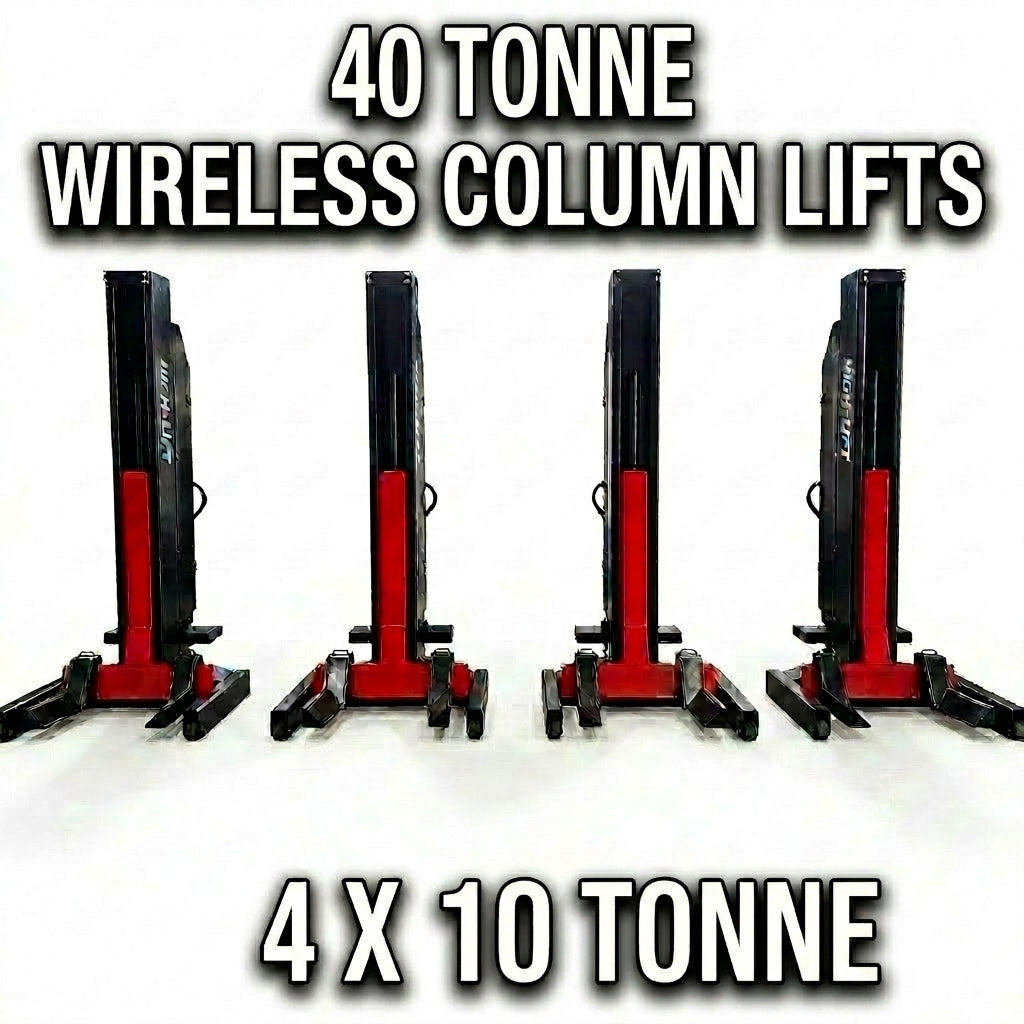 Wireless Mobile Truck, Bus, Forklift. Caravan, Tractor Column Lift Hoist 10Tonne Per Column