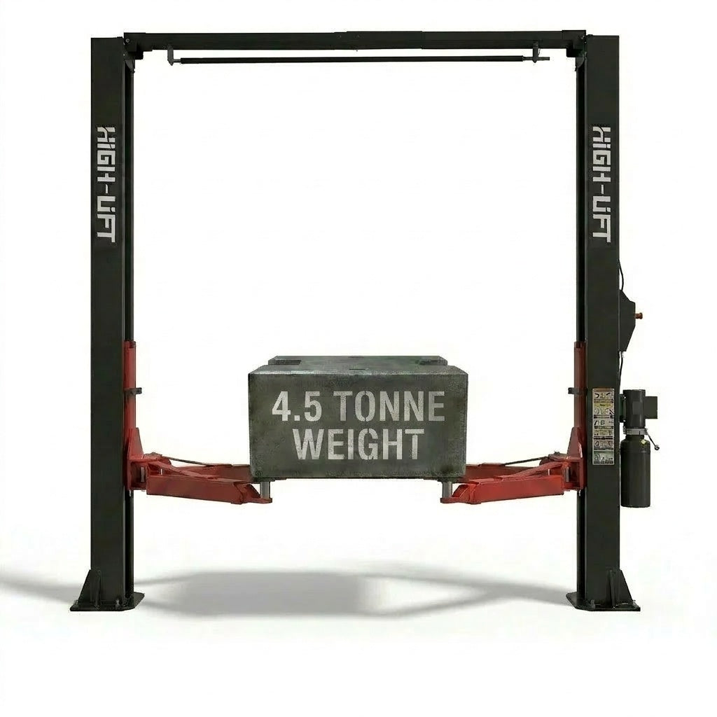 4.5 Tonne Clear Floor Car Hoist Single Point Release YL-340
