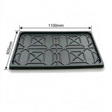 Plastic Oil Drip Trays Set Of 3 to Suit 4 Post Car Hoist Model YLPF-4500 1100mm Wide
