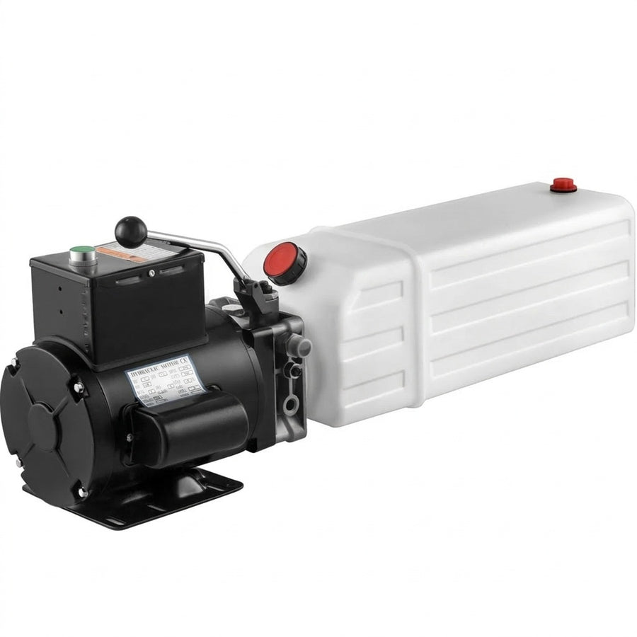 Three Phase 415v 10amp Car Hoist Hydraulic Pump Power Pack 12L Tank