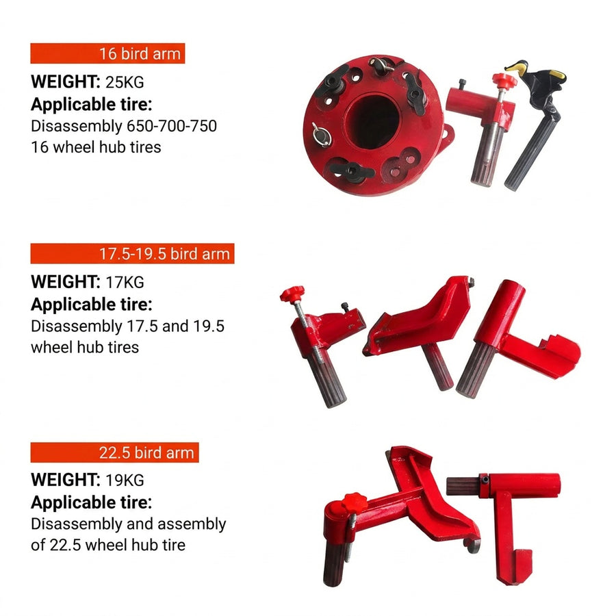 Electric Portable Truck Tyre Changer - ZHDD-BB