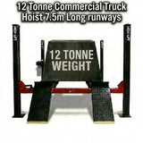 Highlift YL-12, 12 Ton 4 Post Truck Hoist Extra Long 7.5Meters
