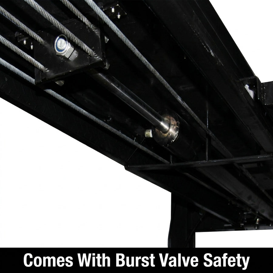 Highlift YL-8000 8 Tonne 4 Post Truck, Car Commercial Use with Wheel Alignment Slip Plates