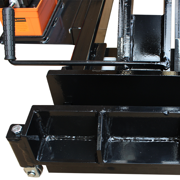 RJ-13500 6 Tonne, 17000Lbs Rolling Bridge Jack Suitable for Truck Hoists YL-12 & YL-15