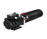 Three Phase 415v 10amp Car Hoist Hydraulic Pump Power Pack 16L Steel Tank