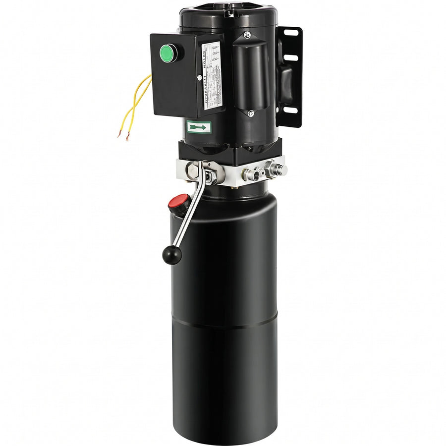 Three Phase 415v 10amp Car Hoist Hydraulic Pump Power Pack 16L Steel Tank