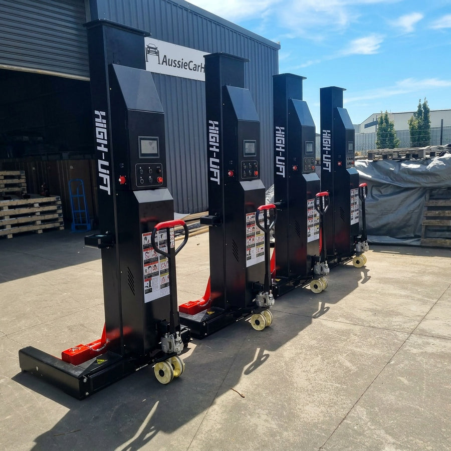 Wireless Mobile Truck, Bus, Forklift. Caravan, Tractor Column Lift Hoist 10Tonne Per Column