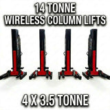 Wireless Mobile Truck Column Lift Hoists, Bus, Forklift. Caravan, Lift Hoist 14 Tonne, 3.5Tonne Per Column
