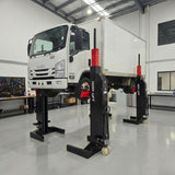 Wireless Mobile Truck Column Lift Hoists, Bus, Forklift. Caravan, Lift Hoist 14 Tonne, 3.5Tonne Per Column