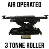 RJQ-7000 Heavy Duty 3 Tonne Rolling Bridge Jack for Truck Hoist Air Operated Suit YL-6500 and YL-5500