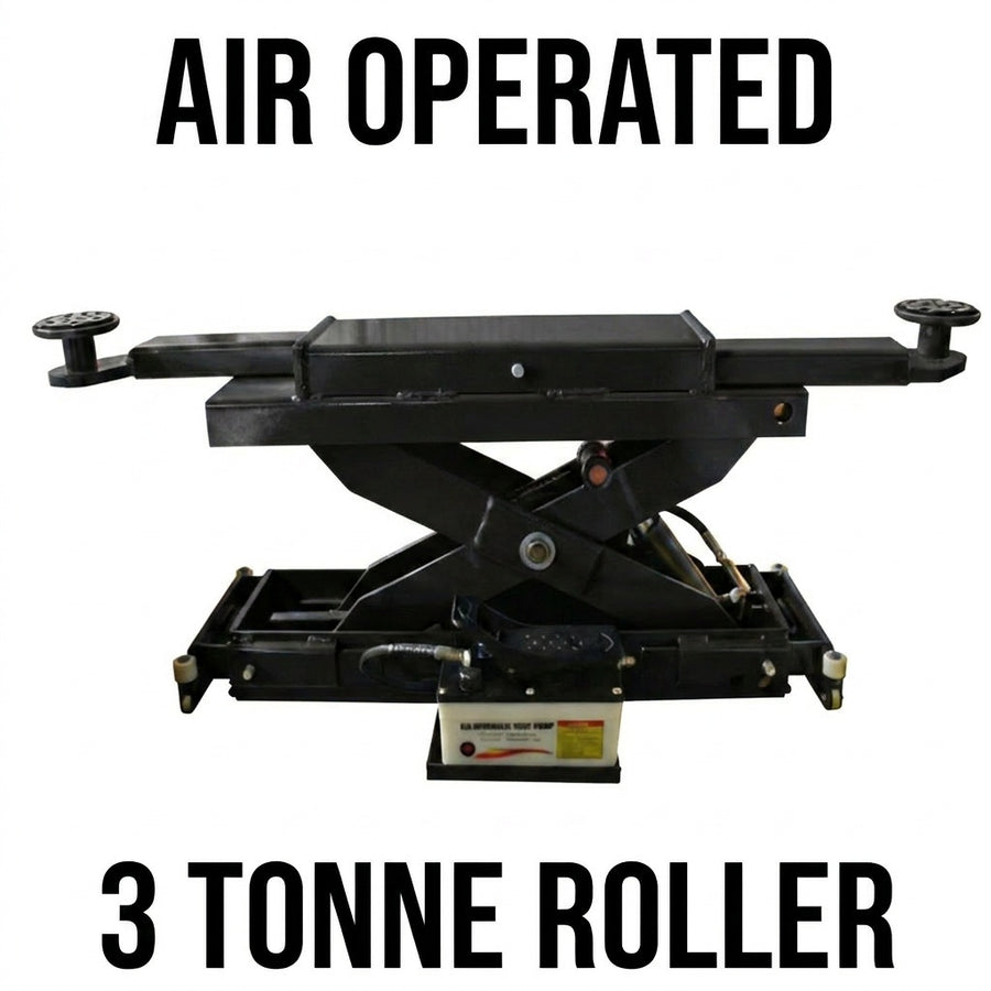 RJQ-7000 Heavy Duty 3 Tonne Rolling Bridge Jack for Truck Hoist Air Operated Suit YL-6500 and YL-5500