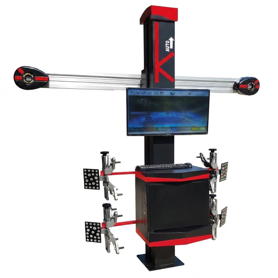 V3D-KL 3D Car Wheel Aligner, Laser Wheel Alignment Machine Automatic Lateral Beam