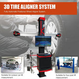 V3D-KL 3D Car Wheel Aligner, Laser Wheel Alignment Machine Automatic Lateral Beam