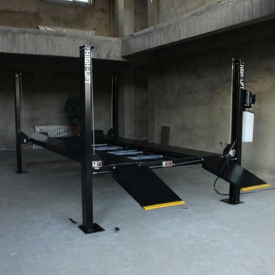 Highlift AYL4000 4 Post Car Storage Workshop Storage Hoist 4 tonne