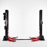 6.0 Tonne YL-550E Base Plate Car Hoist Extra High Columns, Electric Lock Release 6000kg