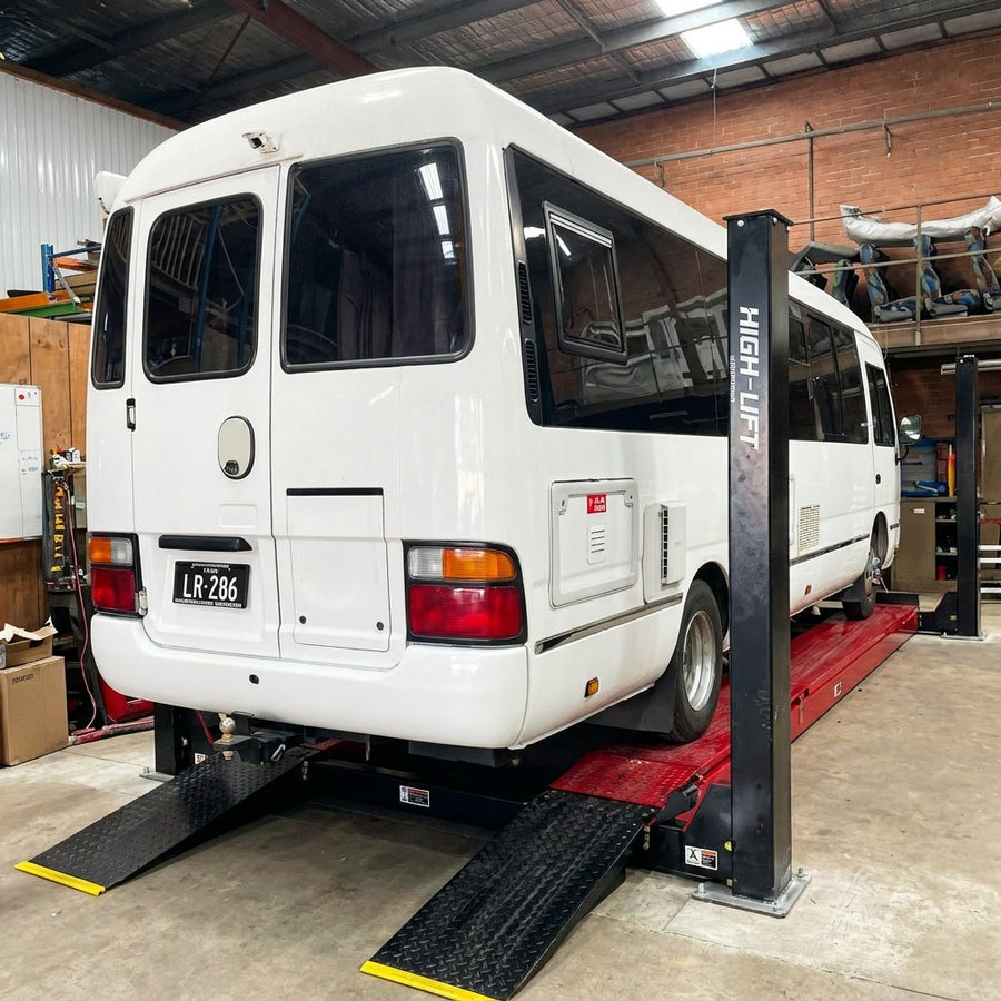 Highlift YL-6500, 6.5 Tonne 4 Post Commercial Use Wheel Alignment Car, Truck Hoist