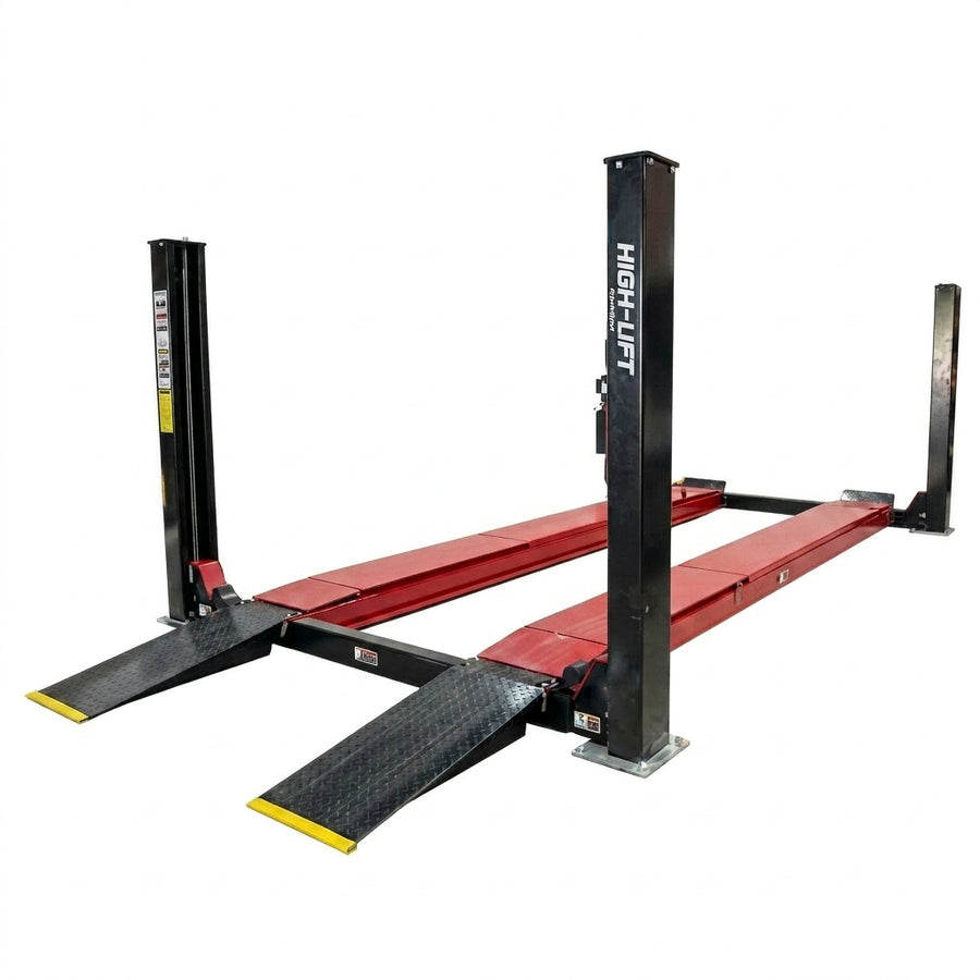Highlift YL-6500, 6.5 Tonne 4 Post Commercial Use Wheel Alignment Car, Truck Hoist