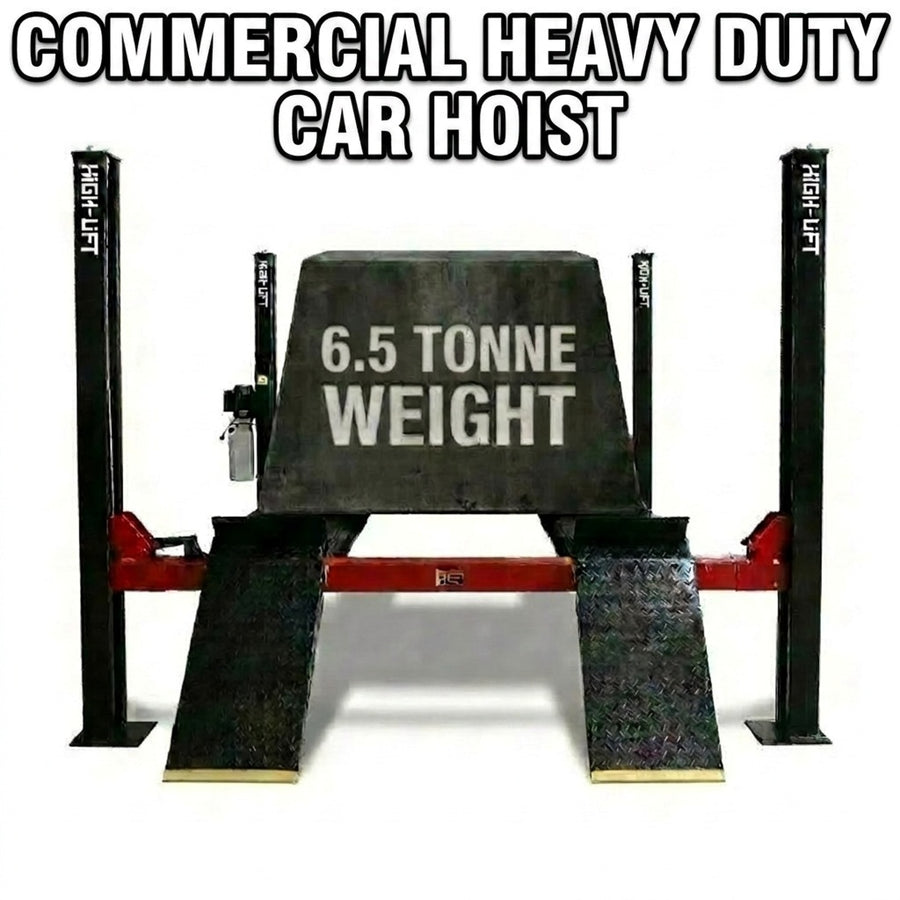 YL-6500, 6.5 Tonne 4 Post Commercial Use Heavy Duty, Car Truck Hoist