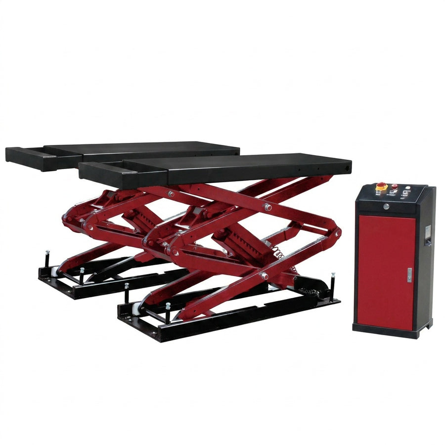 YL635K Inground Car Scissor Lift 3.5Tonne Full Lift Height 2000mm