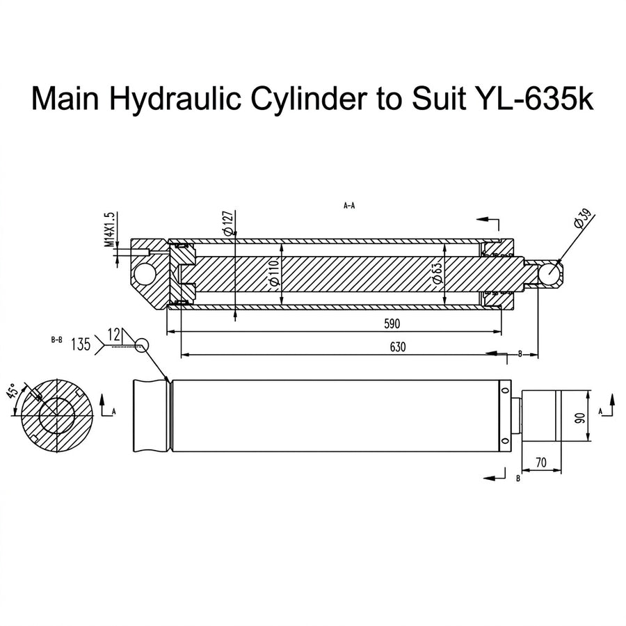 Hydraulic Cylinder/Rams Scissor Lifts