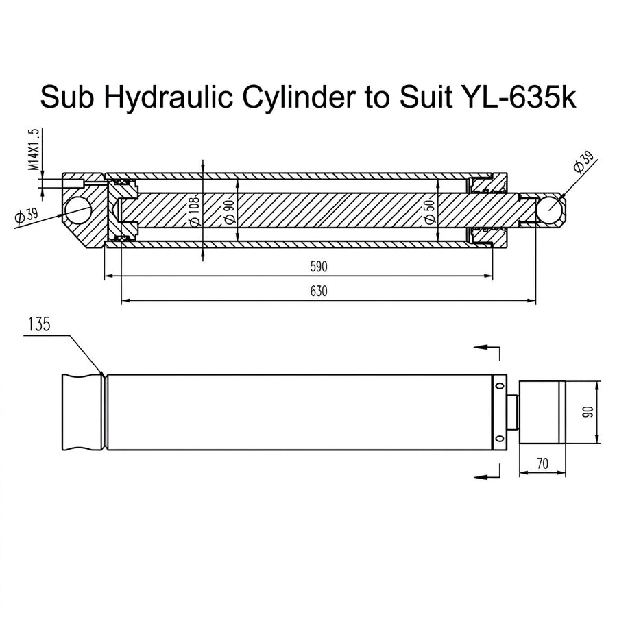 Hydraulic Cylinder/Rams Scissor Lifts