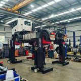 Wireless Mobile Truck Column Lift, Bus, Forklift. Caravan, Lift Hoist 30Tonne, 7.5 Ton per column
