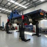 Wireless Mobile Truck Column Lift, Bus, Forklift. Caravan, Lift Hoist 30Tonne, 7.5 Ton per column