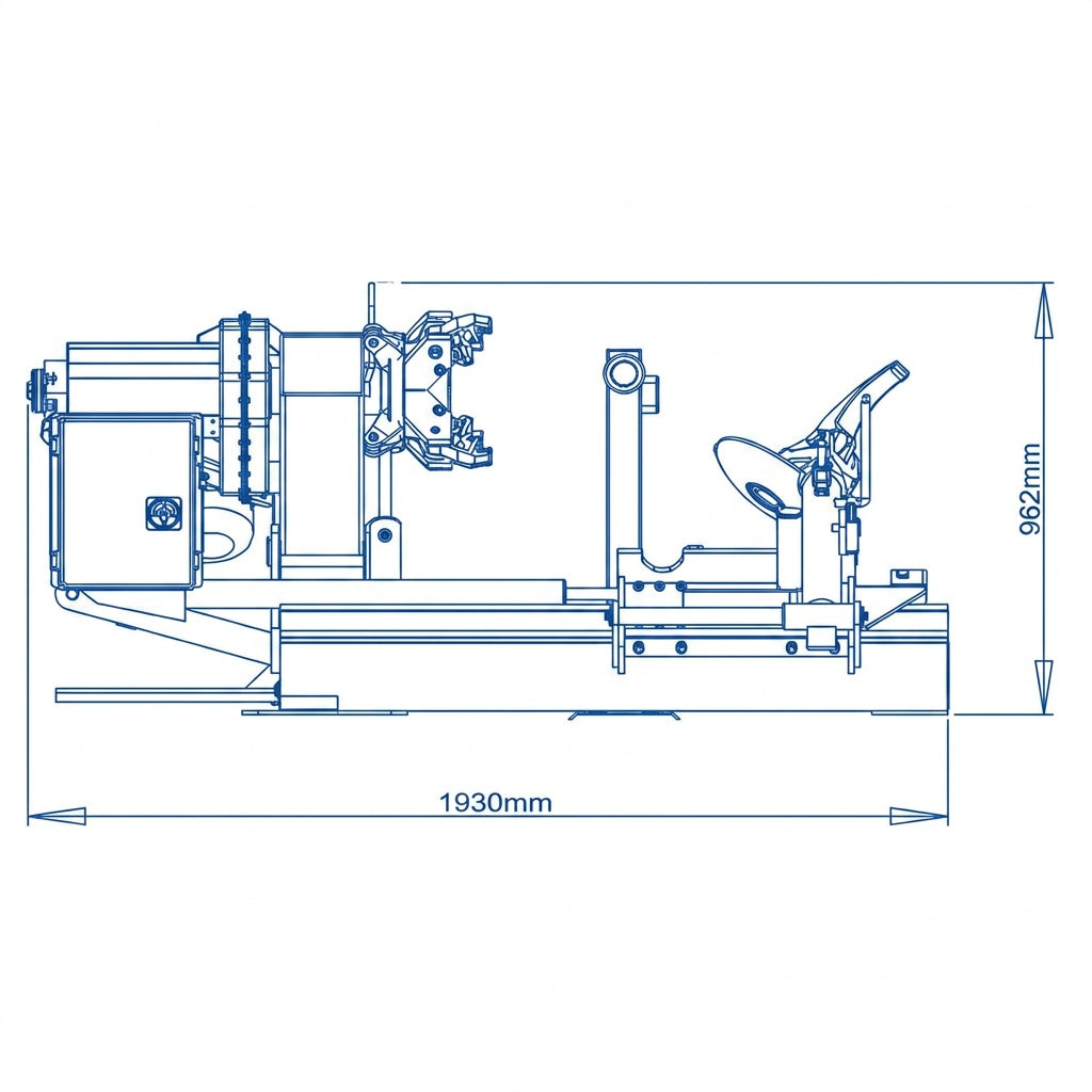 Heavy Truck Tyre Changer DS-906A1 Suitable For 14"to 26"