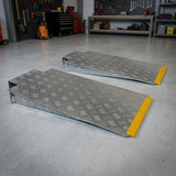 Car Hoist Light Weight Aluminium Ramps To Suit AYL-4000, AYL-4000H, YL-9FW and YL-11FW 4 Post Car Hoists
