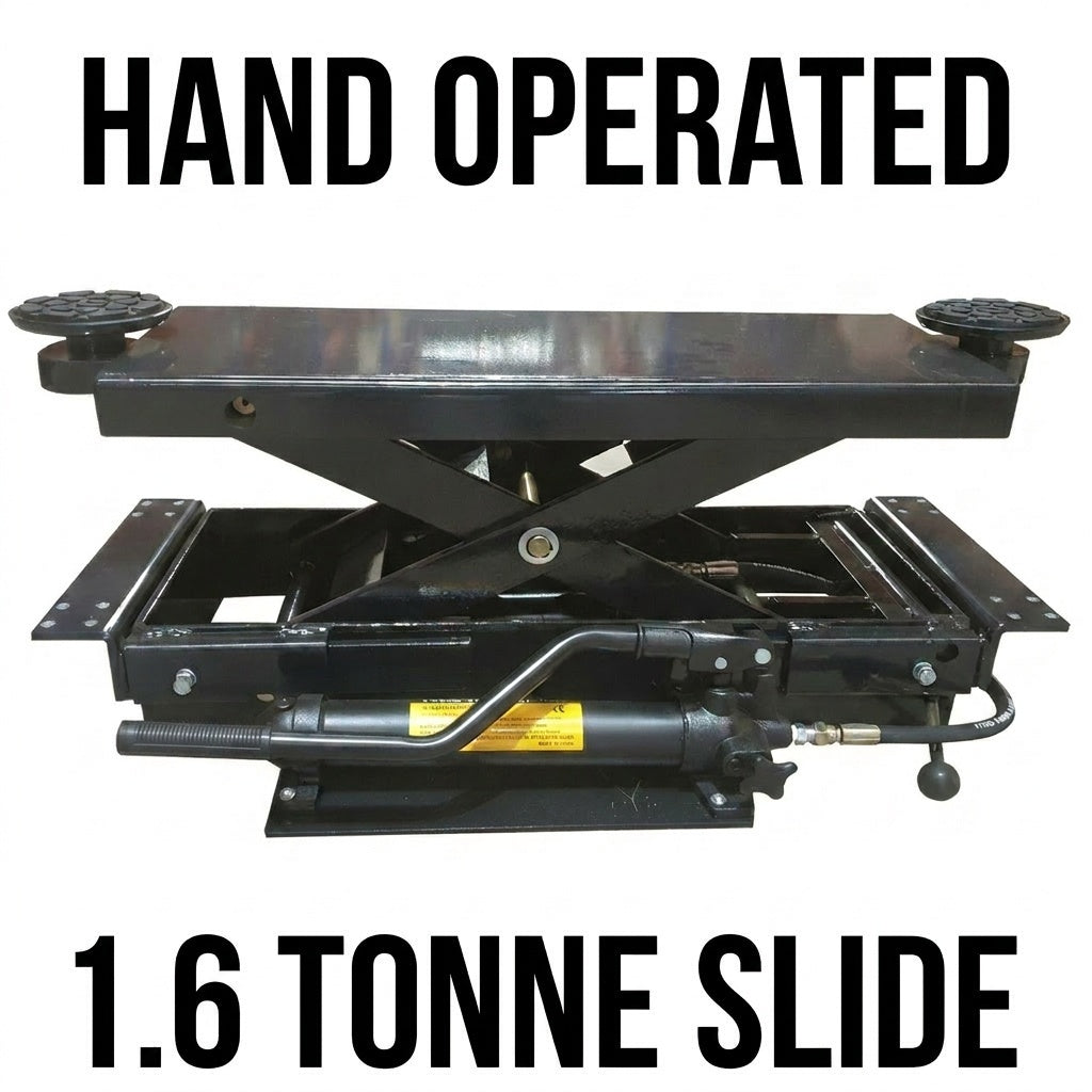 RJ-3500 Hand Operated 1.6 Tonne 4 post Car Hoist Rolling Bridge (Sliding) Jack Suits AYL4000, AYL4000H