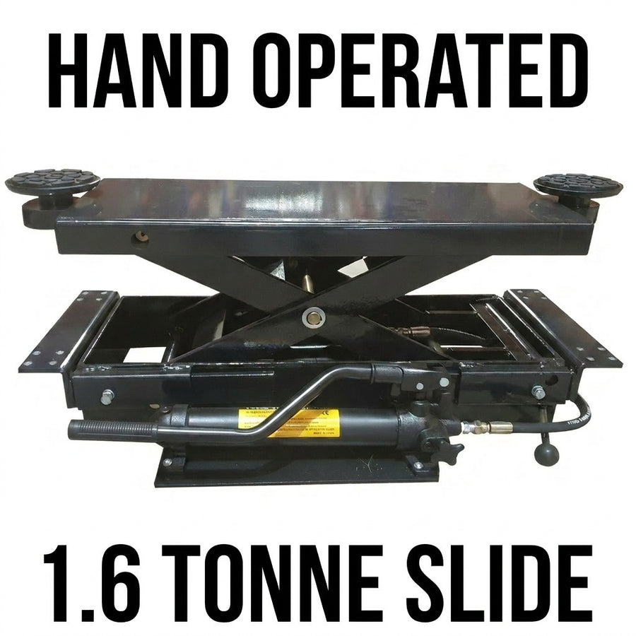 RJ-3500 Hand Operated 1.6 Tonne 4 post Car Hoist Rolling Bridge (Sliding) Jack Suits AYL4000, AYL4000H