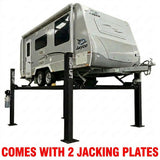 4 Post Caravan Storage Hoist 4.5 Tonne Extra High & Wide Model