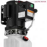 Three Phase 415v 10amp Car Hoist Hydraulic Pump Power Pack 12L Tank