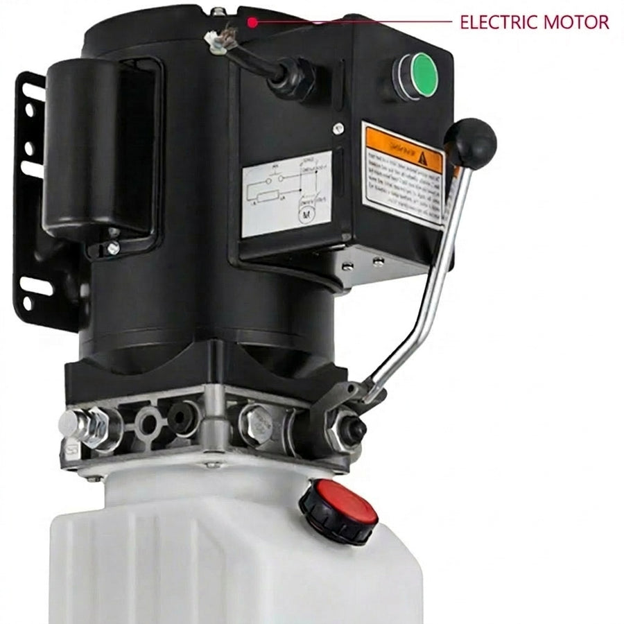 Three Phase 415v 10amp Car Hoist Hydraulic Pump Power Pack 12L Tank
