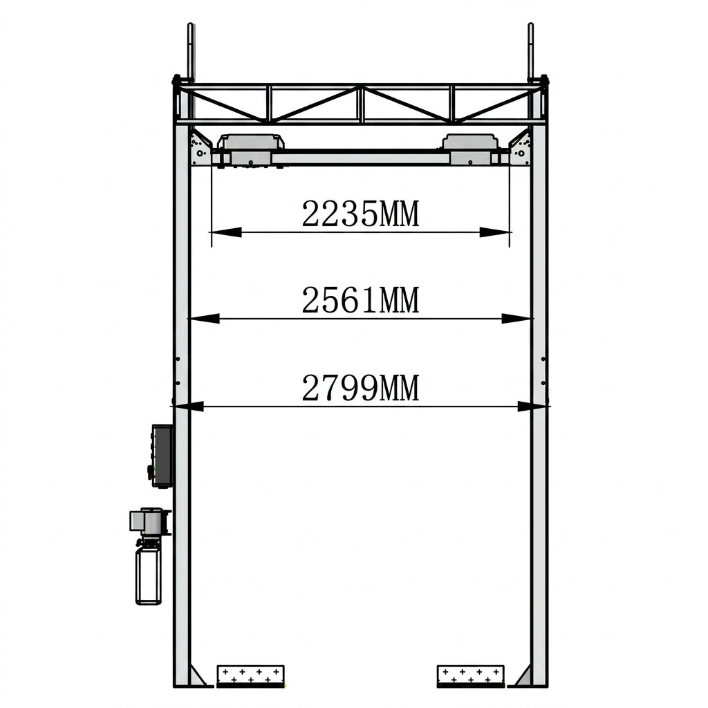 Custom Built 4 Post Car Hoist