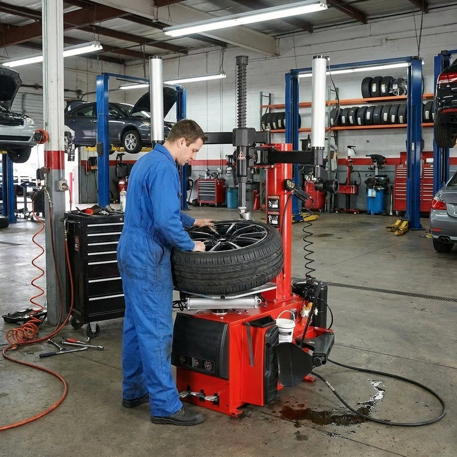 DS-706C3 24" Rim Assist Arm Tyre Changer Swing Arm Wheel Changer