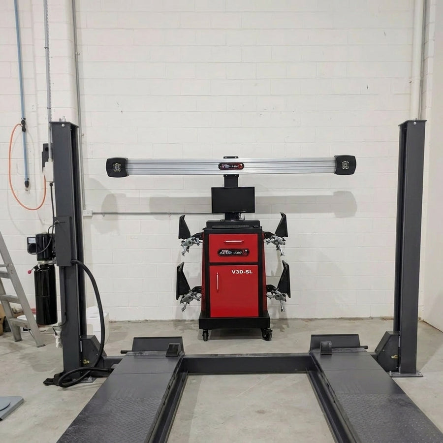 V3D-SL 3D Car Wheel Aligner, Laser Wheel Alignment Machine with Cabinet