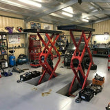 YL635K Inground Car Scissor Lift 3.5Tonne Full Lift Height 2000mm