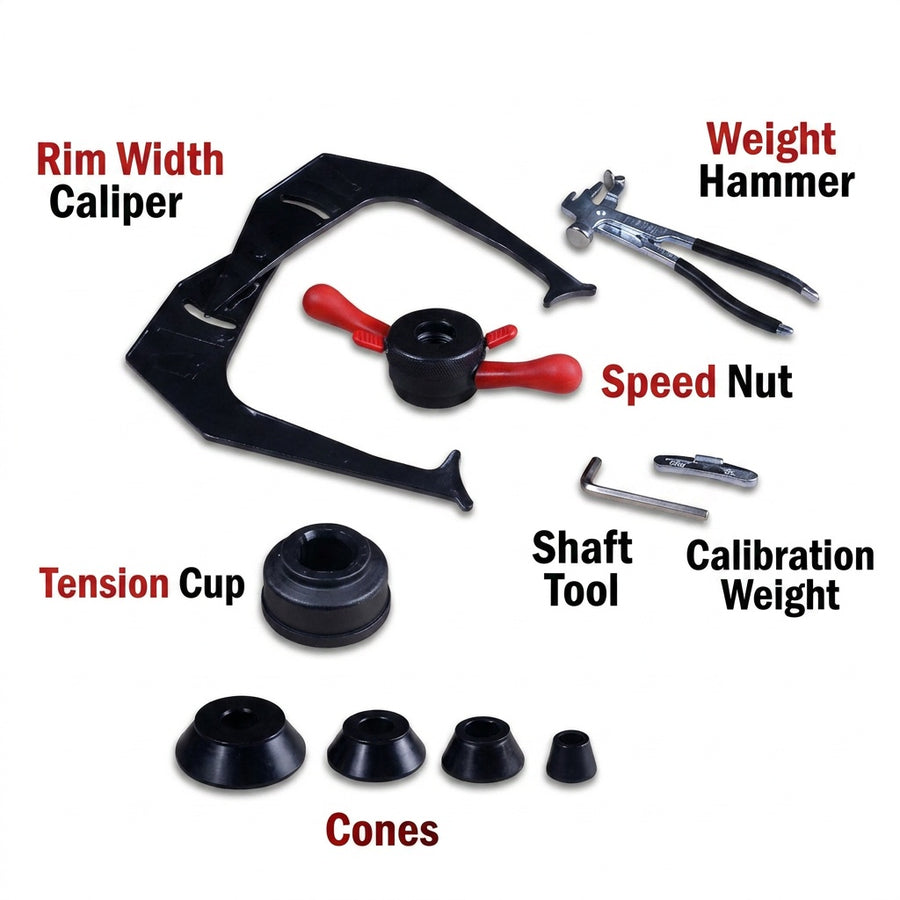 Truck, Bus and Car Wheel Balancer with Air Assist Lift - DS-90E1