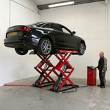 Highlift YL635FW Full Rise Car Scissor Lift 3.5 Tonne Full Height 1800mm