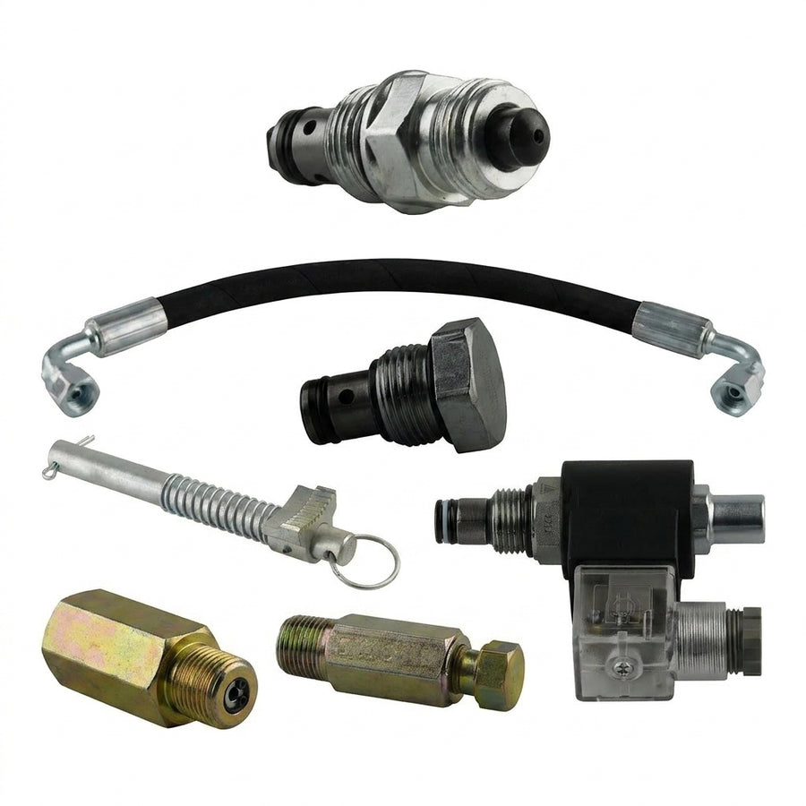 4 Post Hoist Hydraulic Fittings & Hoses